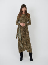 Isabel Marant | Zeidi Dress in Brown