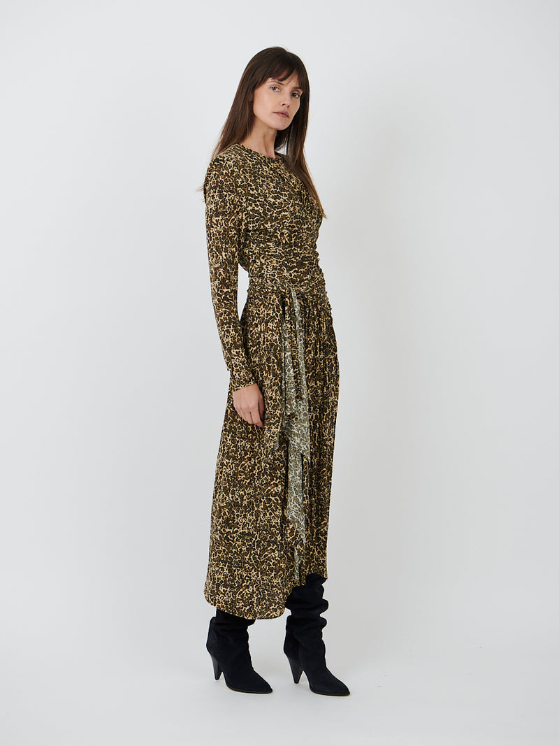 Isabel Marant | Zeidi Dress in Brown