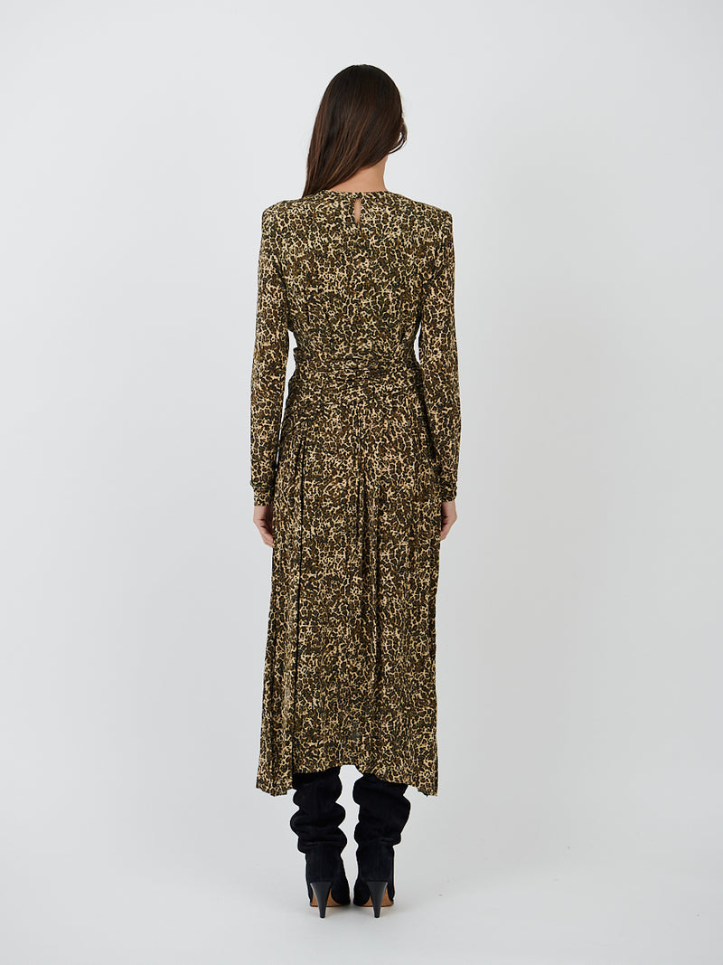 Isabel Marant | Zeidi Dress in Brown