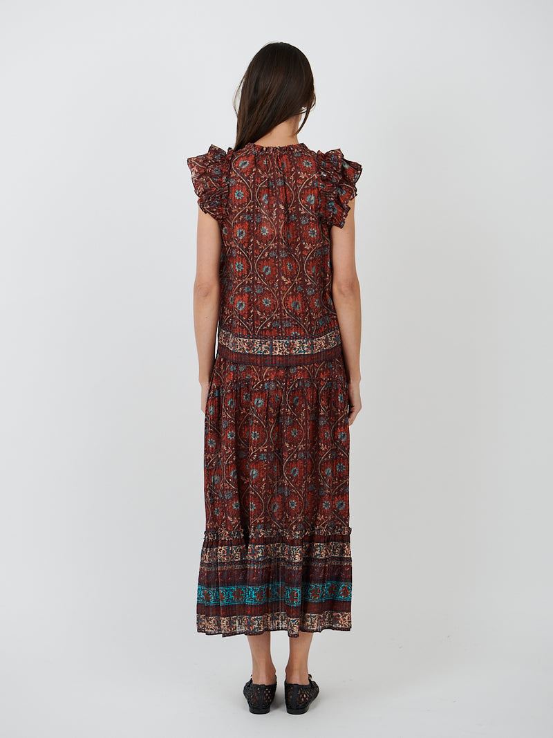 Ulla Johnson | Paige Skirt in Pomegranate