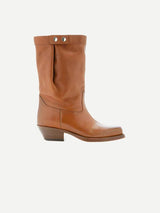 ISABEL MARANT | Ademe Biker Boot in Havana