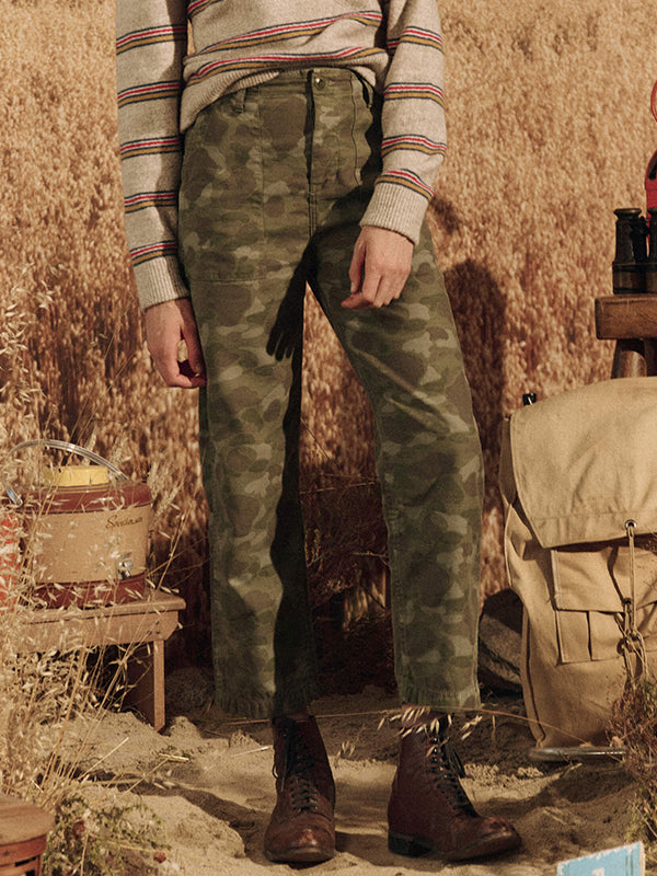 The Great | Admiral Pant in Desert Camo