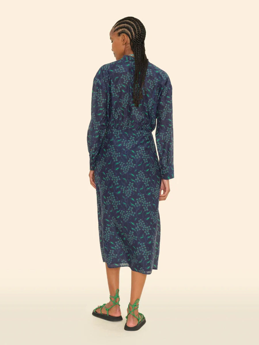 Xirena | Alana Dress in Navy Green