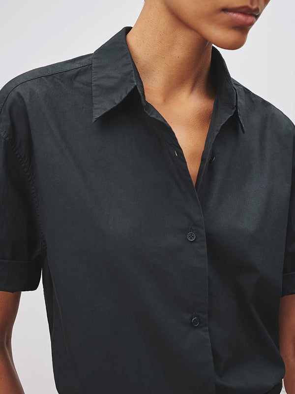 Nili Lotan | Alban Shirt in Black