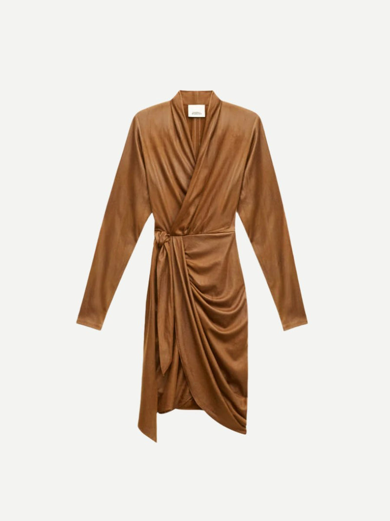 Isabel Marant | Aleora Dress in Cognac