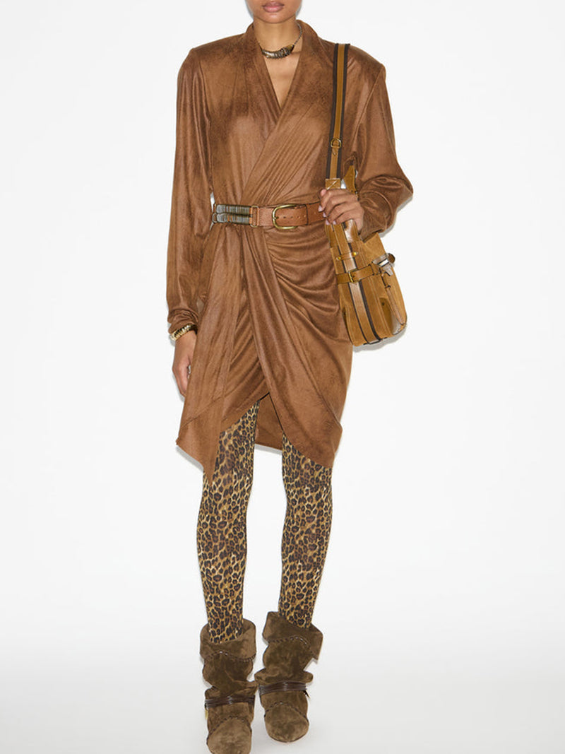 Isabel Marant | Aleora Dress in Cognac