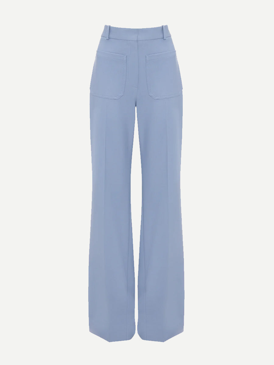 Victoria Beckham | Alina Trouser in Bluebell