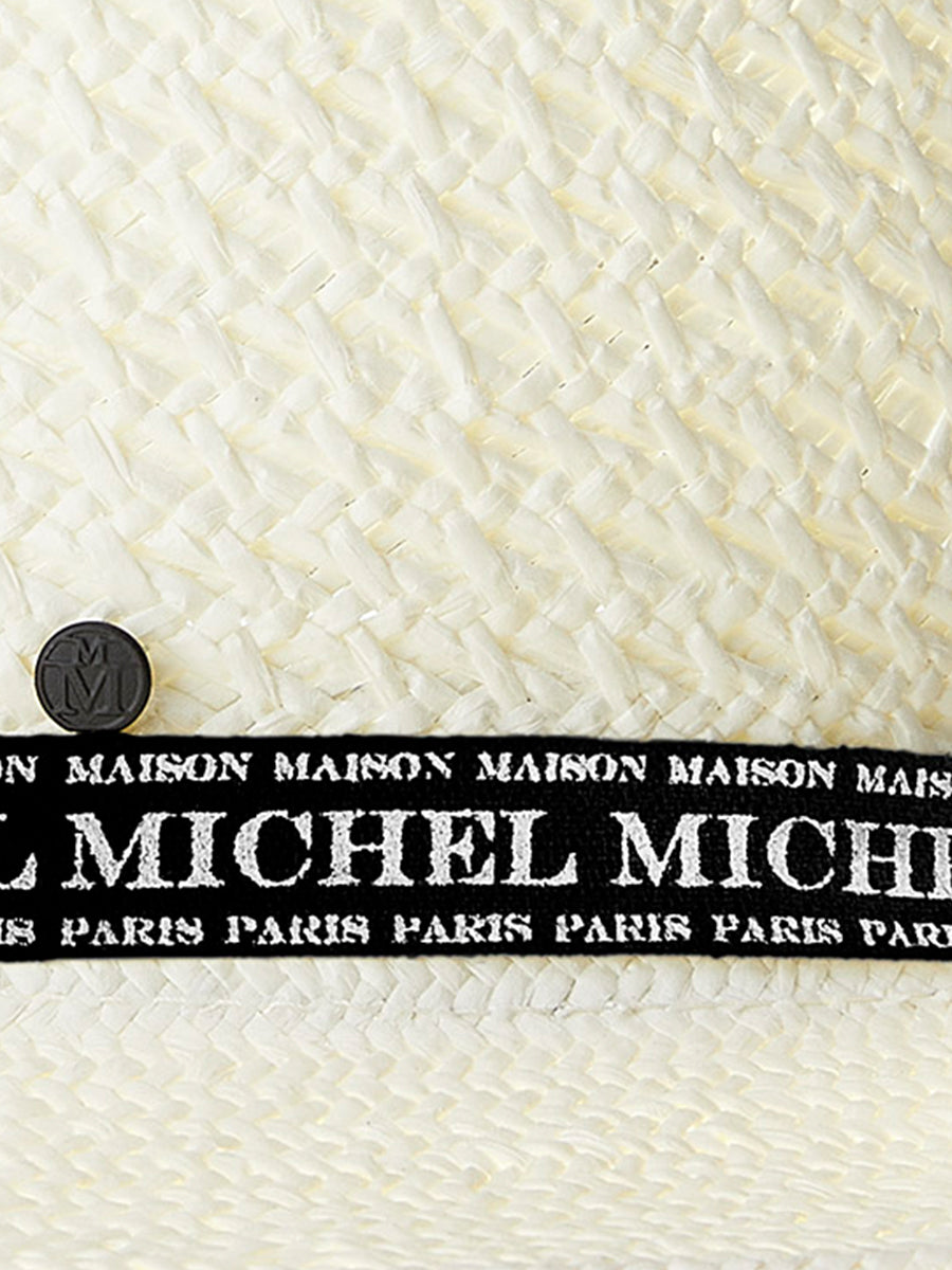 Maison Michel | Andre Hat On the Go in White/Black