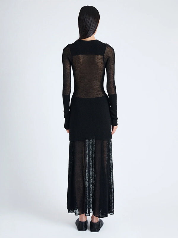 Proenza Schouler | Anita Knit Dress in Black