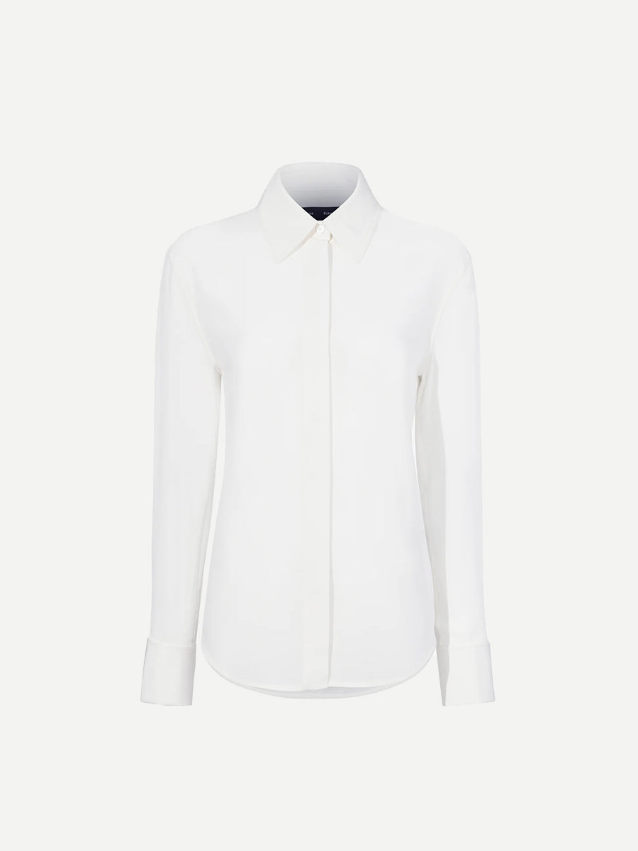 Proenza Schouler | Arabella Silk Top in White