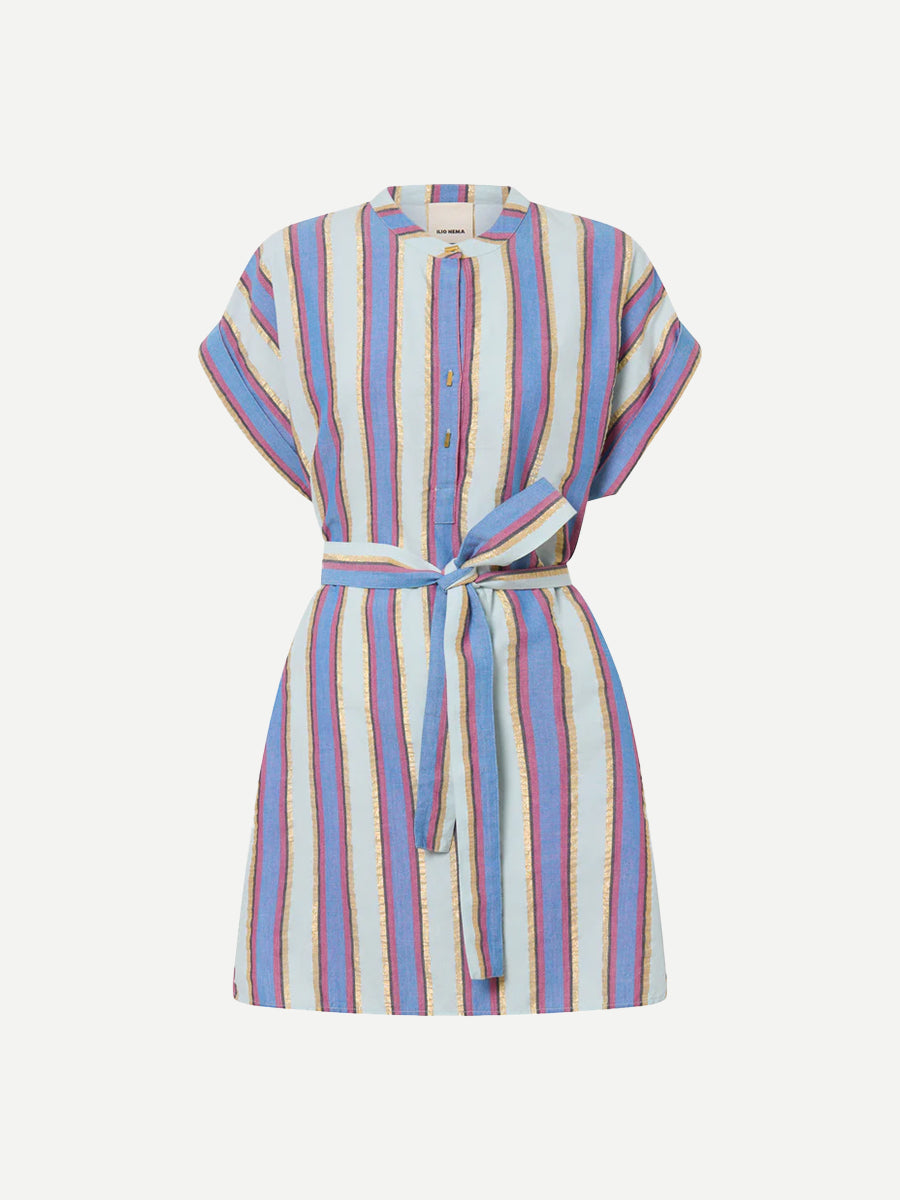 Ilio Nema | Athena Tunic in Mykonos Stripe