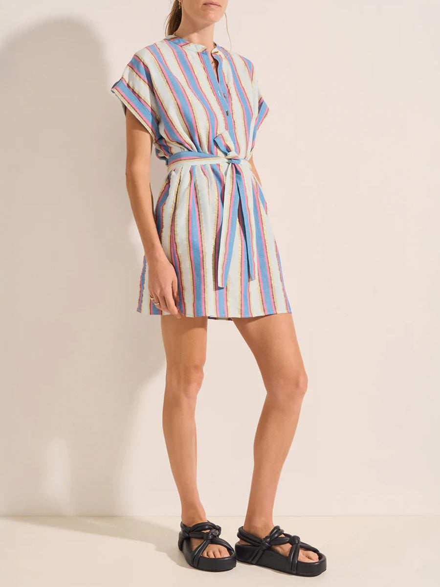 Ilio Nema | Athena Tunic in Mykonos Stripe