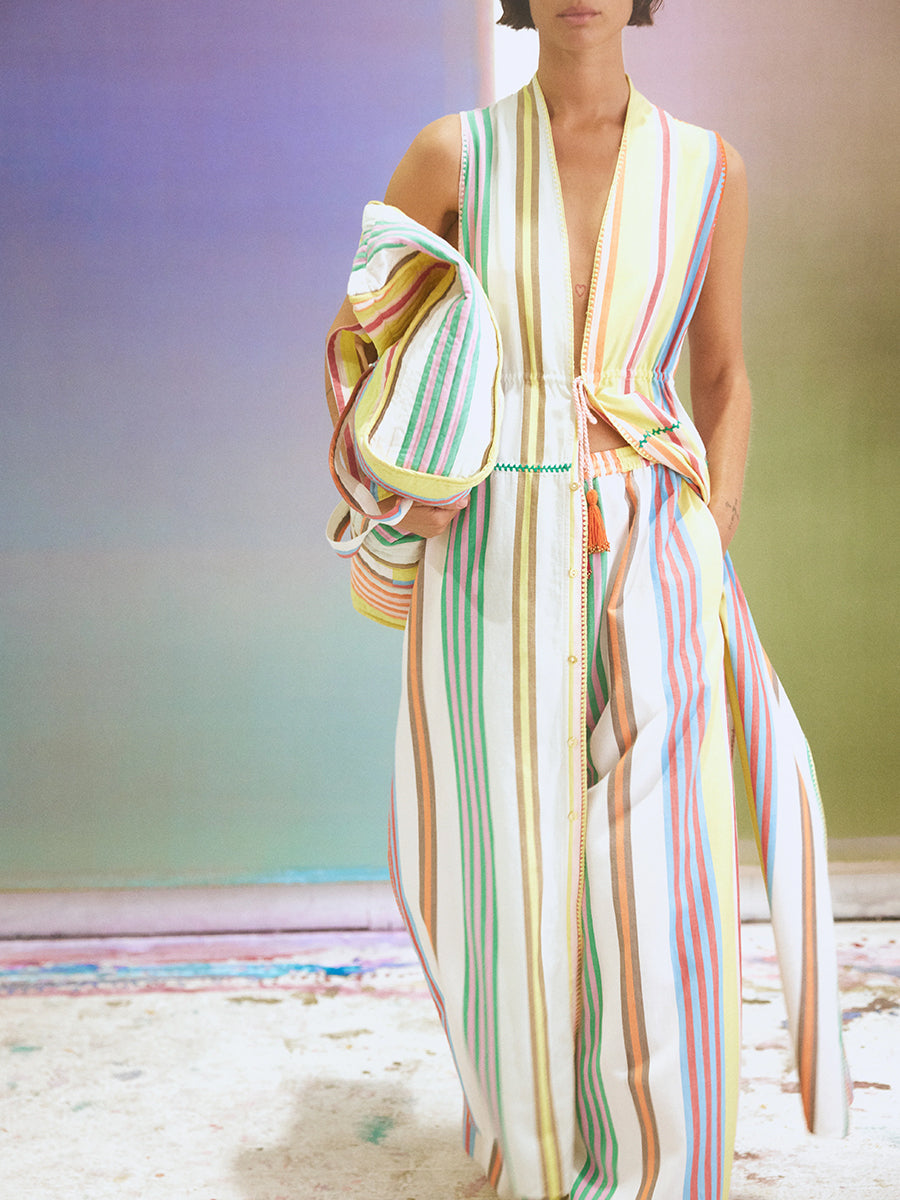 Ilio Nema | Babylon Dress in Heraklion Stripe