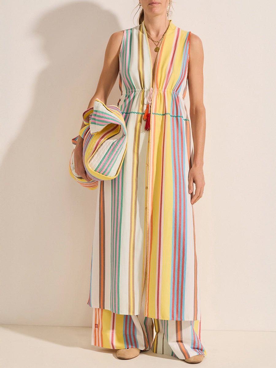 Ilio Nema | Babylon Dress in Heraklion Stripe