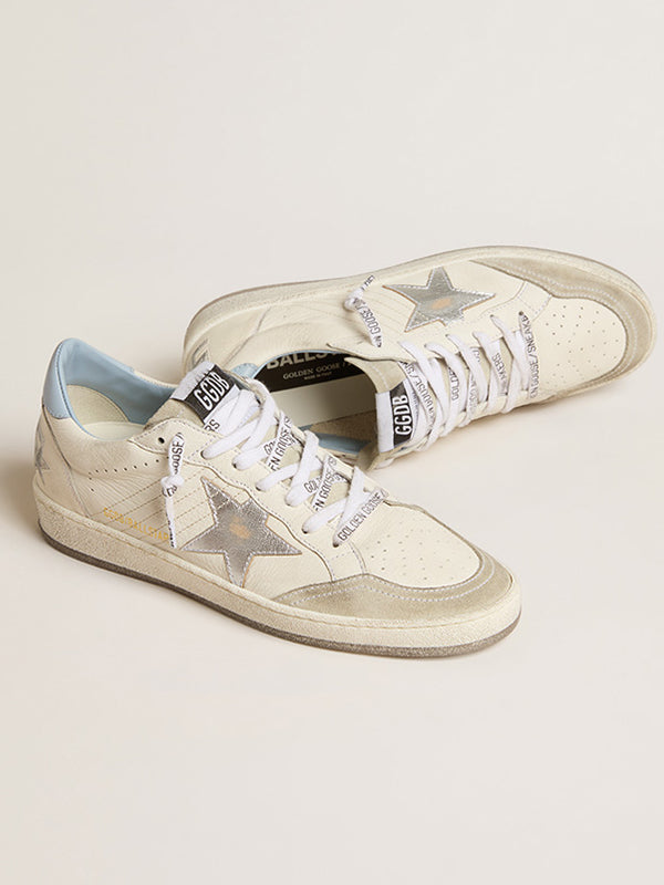 Ball Star Nappa Sneaker with Glitter Sole