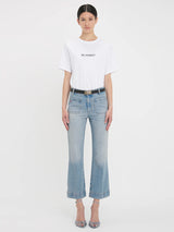 Victoria Beckham | Slogan Tee Be Honest in White