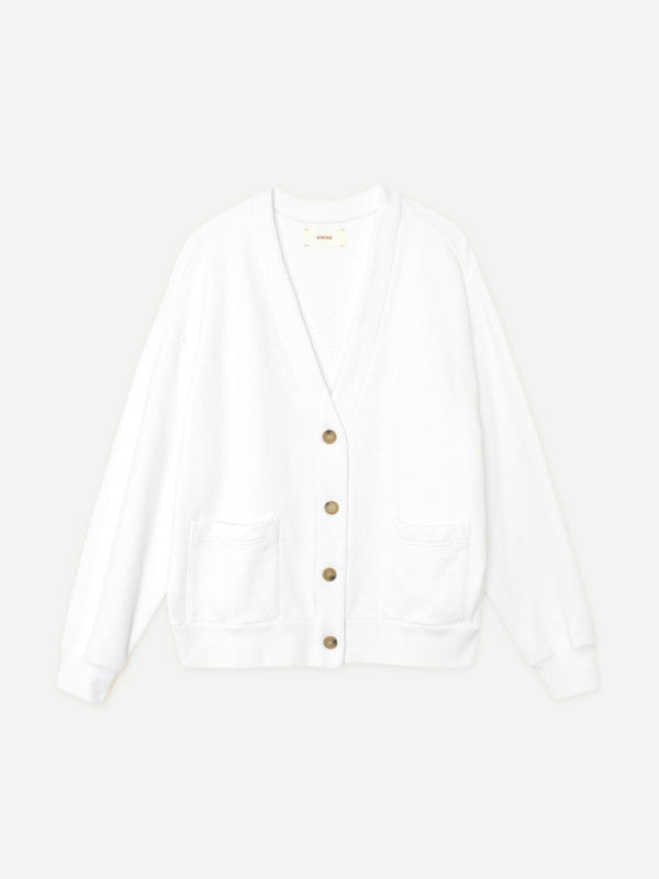 Benny Cardigan in White