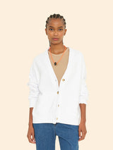 Benny Cardigan in White