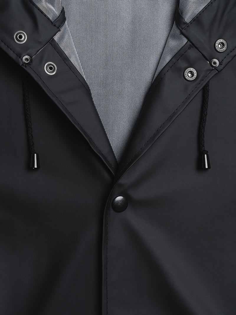 Stutterheim | Black Lightweight Stockholm Raincoat