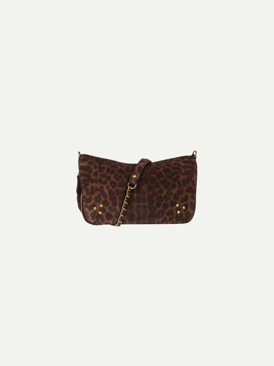 Bobi Small Bag in Imprime Leopard Naturel