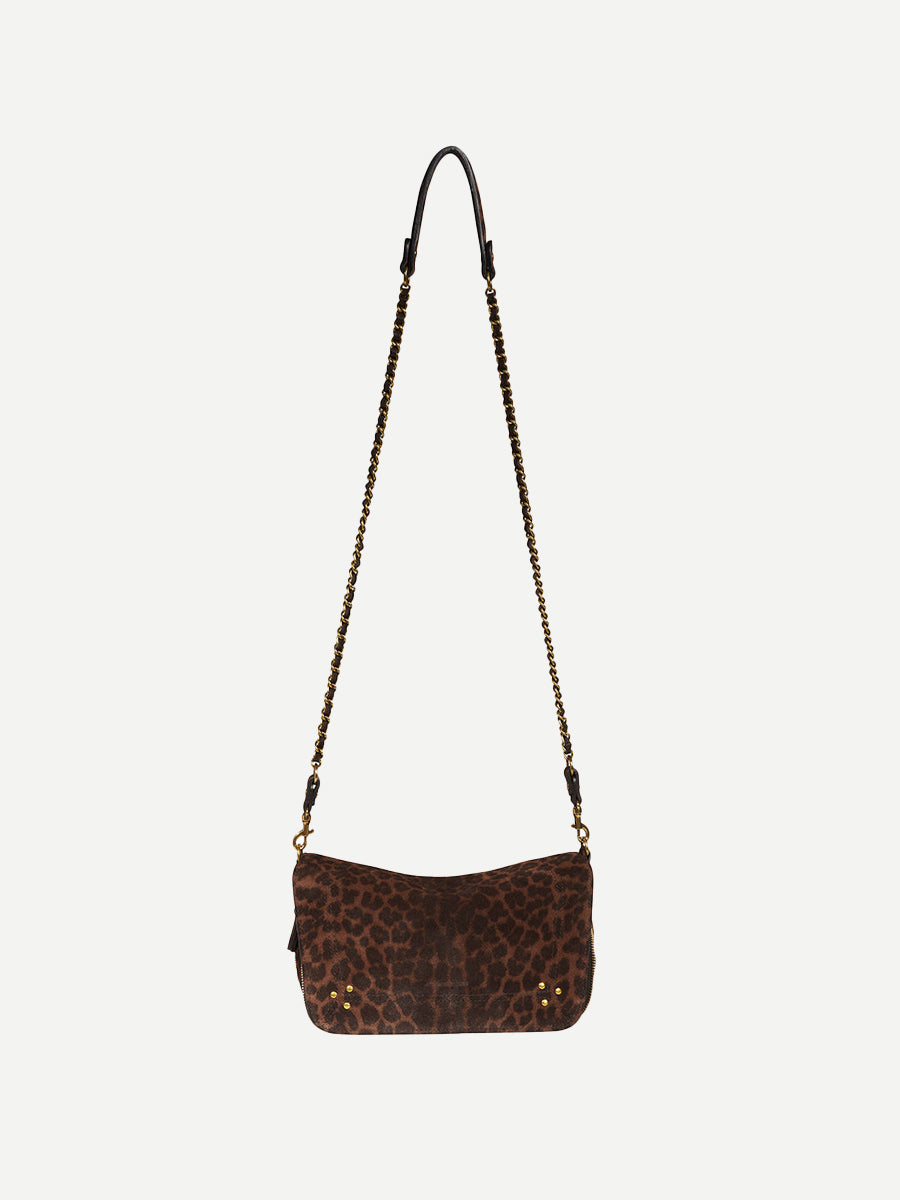 Bobi Small Bag in Imprime Leopard Naturel