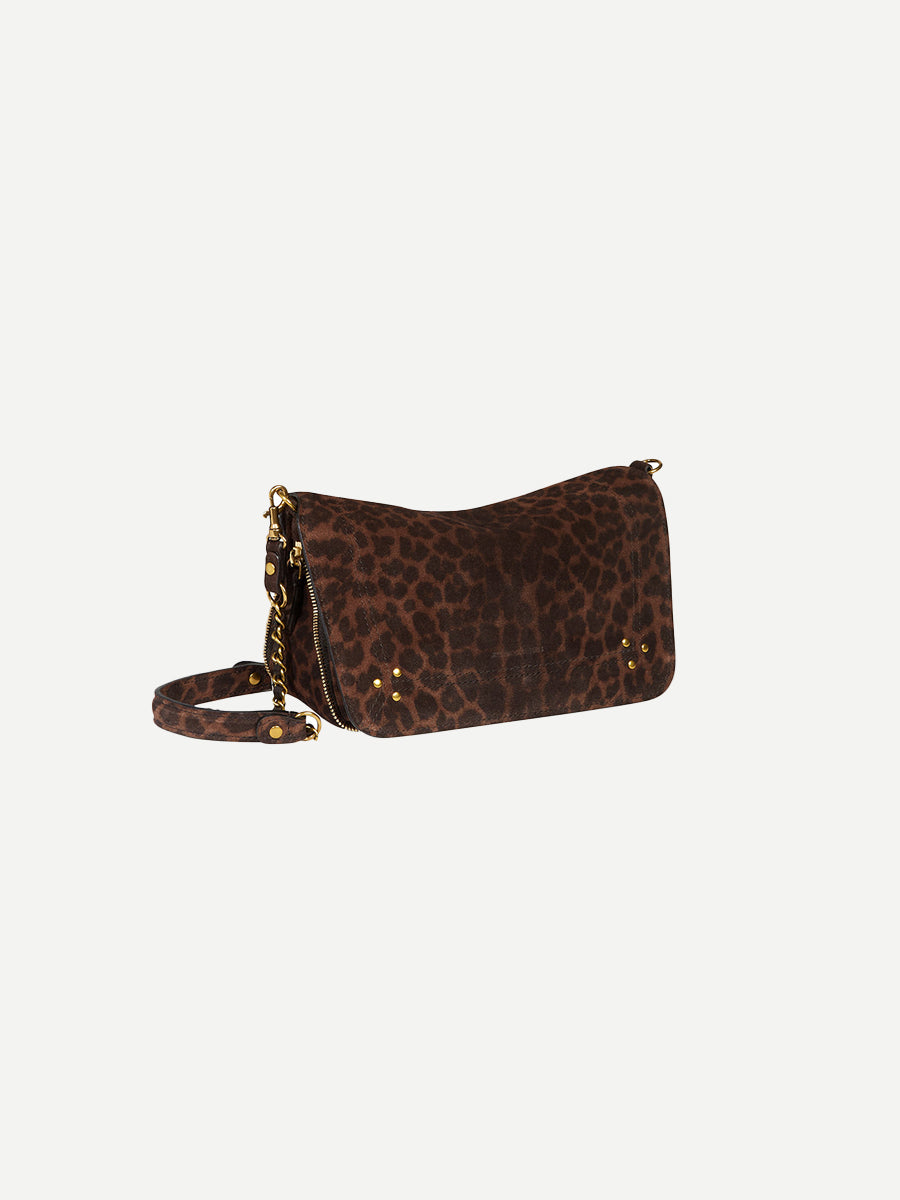 Bobi Small Bag in Imprime Leopard Naturel