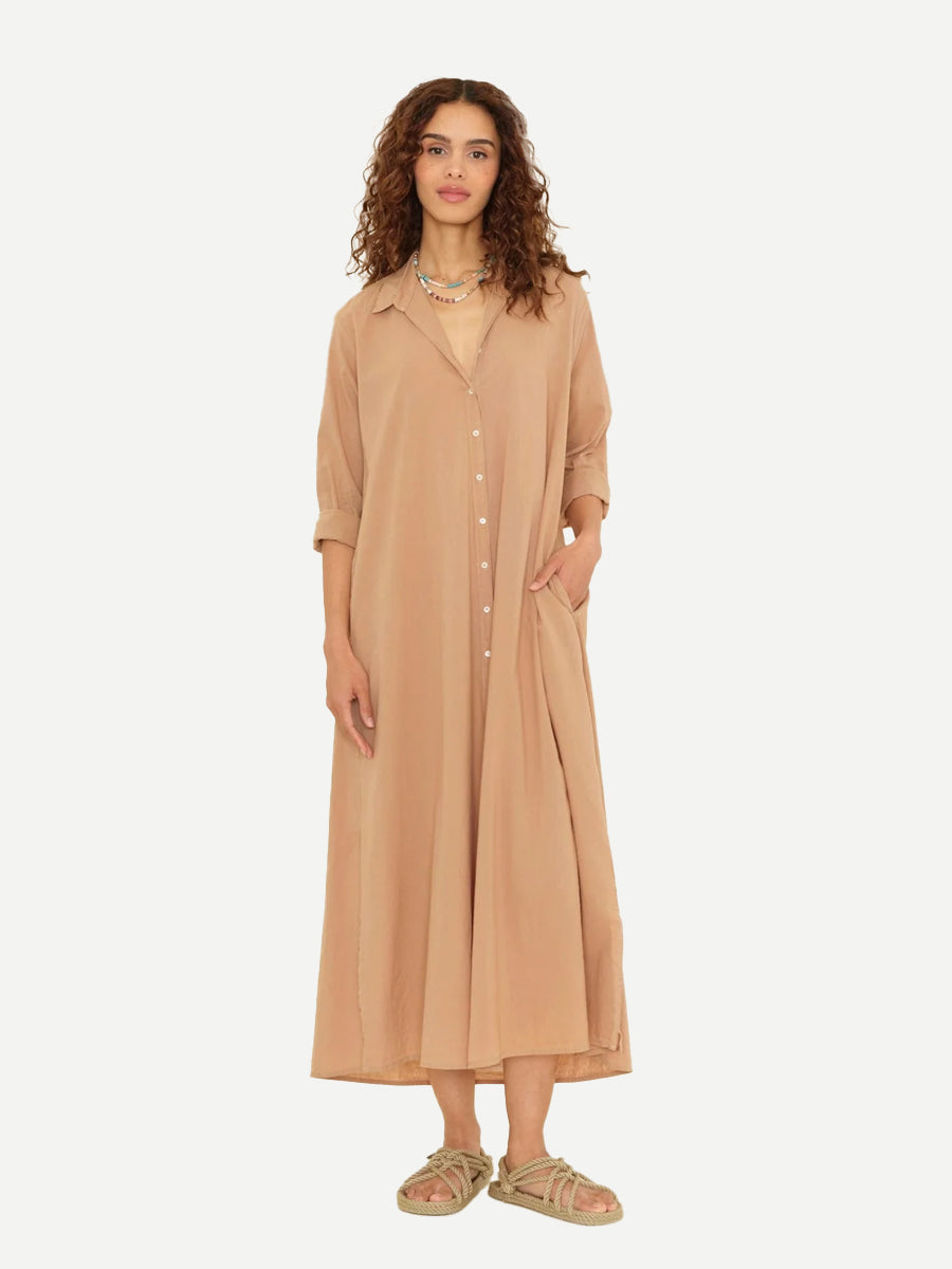 Boden Dress in Hazelnut