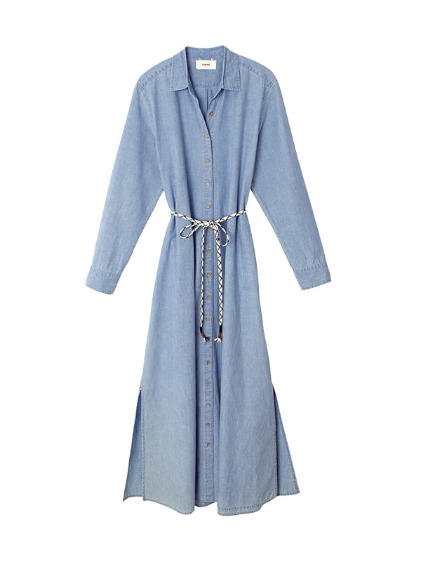 Xirena | Bowen Dress in Dusty Blue