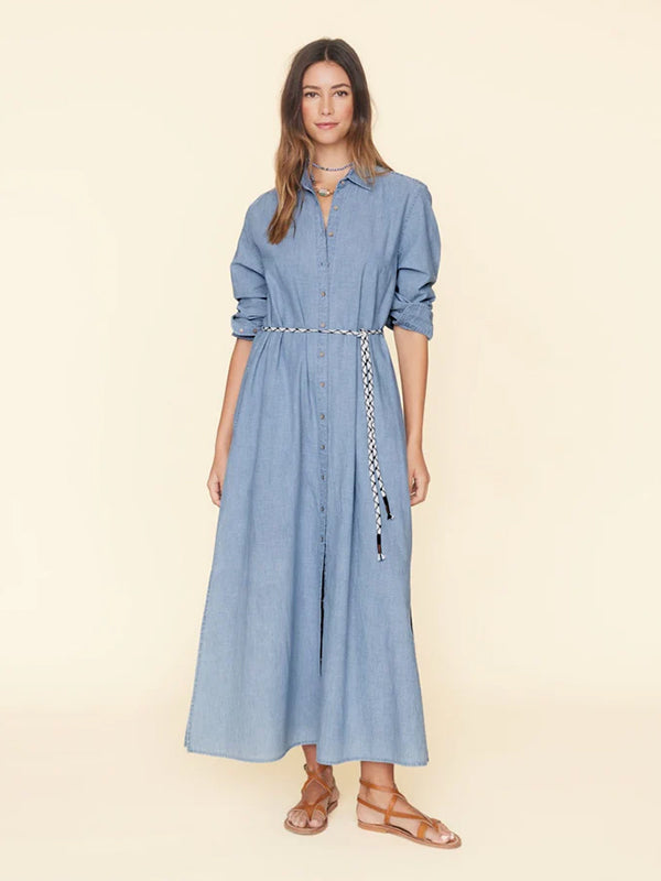 Xirena | Bowen Dress in Dusty Blue