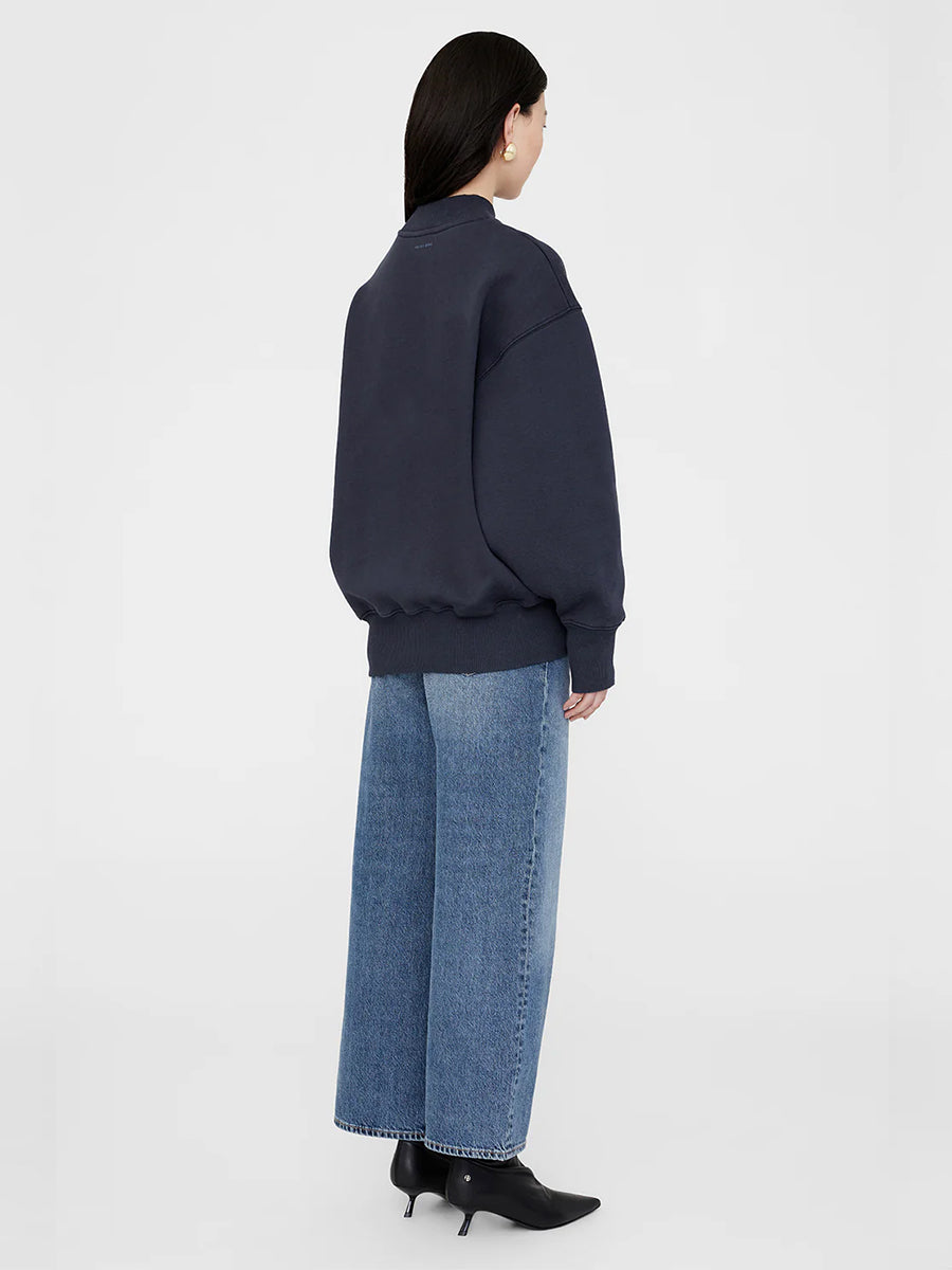 Anine Bing | Bradie Sweatshirt Bing in Navy