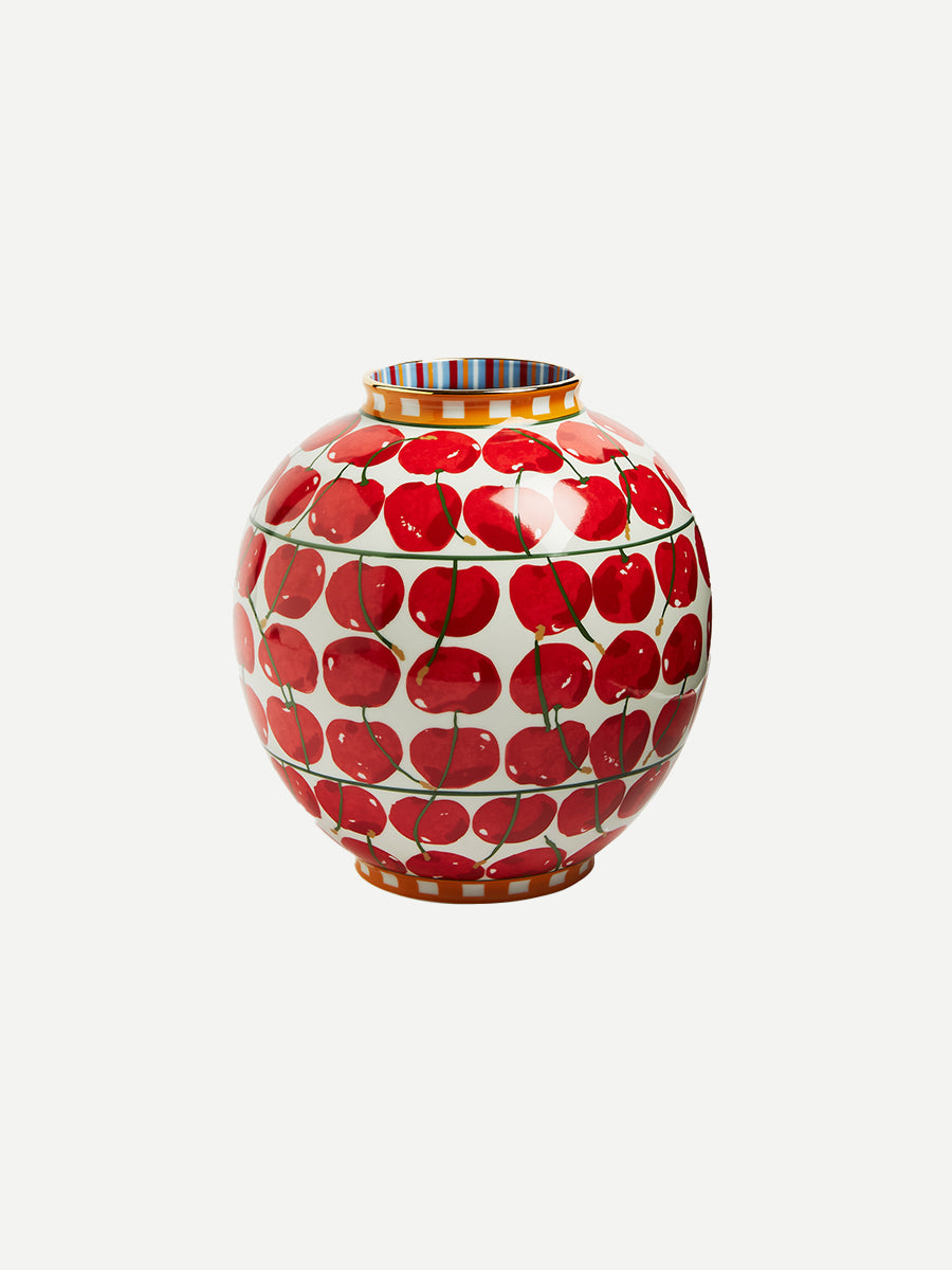 La DoubleJ | Bubble Vase in Cherries Avorio