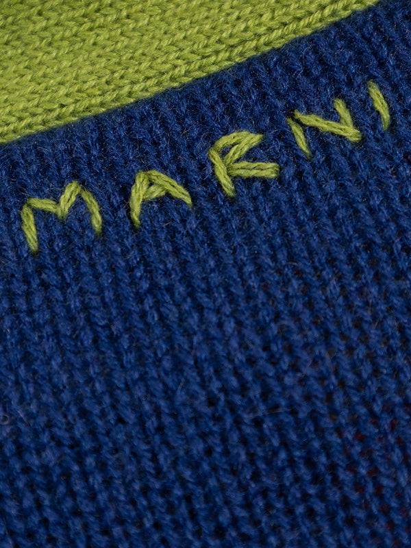 Marni | Cashmere Cardigan in illusion Blue