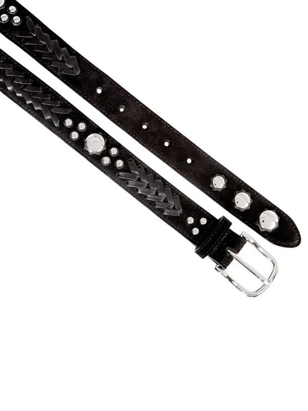 Jerome Dreyfuss | Ceinture Gaucho Belt in Noir