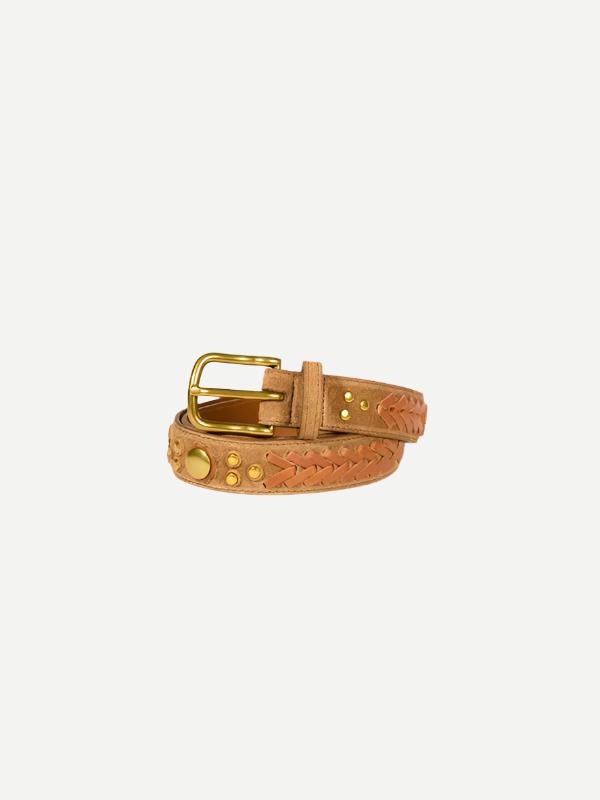 Jerome Dreyfuss | Ceinture Gaucho Belt in Tabac