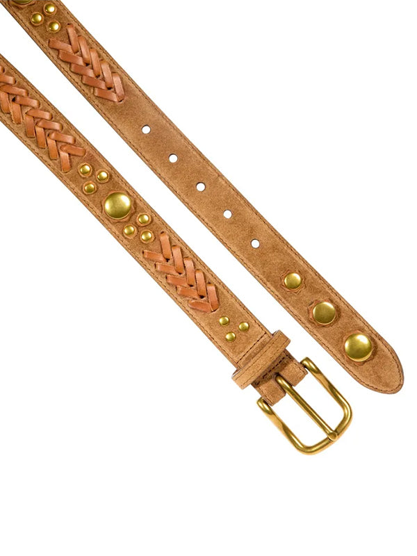 Jerome Dreyfuss | Ceinture Gaucho Belt in Tabac