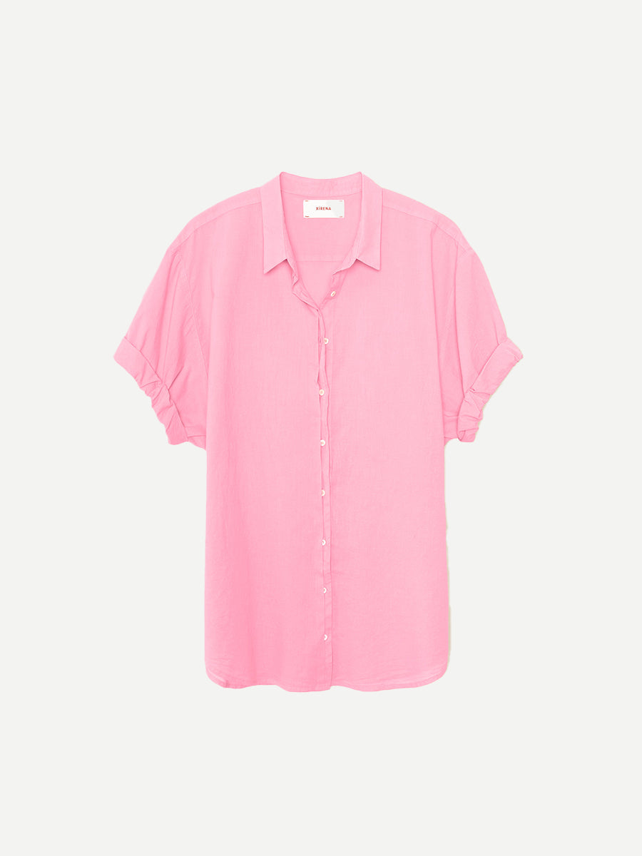 Xirena | Channing Shirt in Pink Cricket