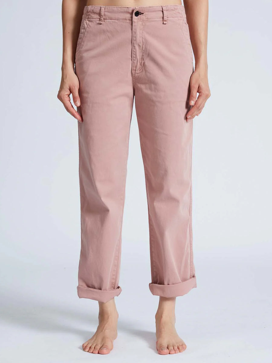 Askk NY | Chino in Washed Dusty Rose