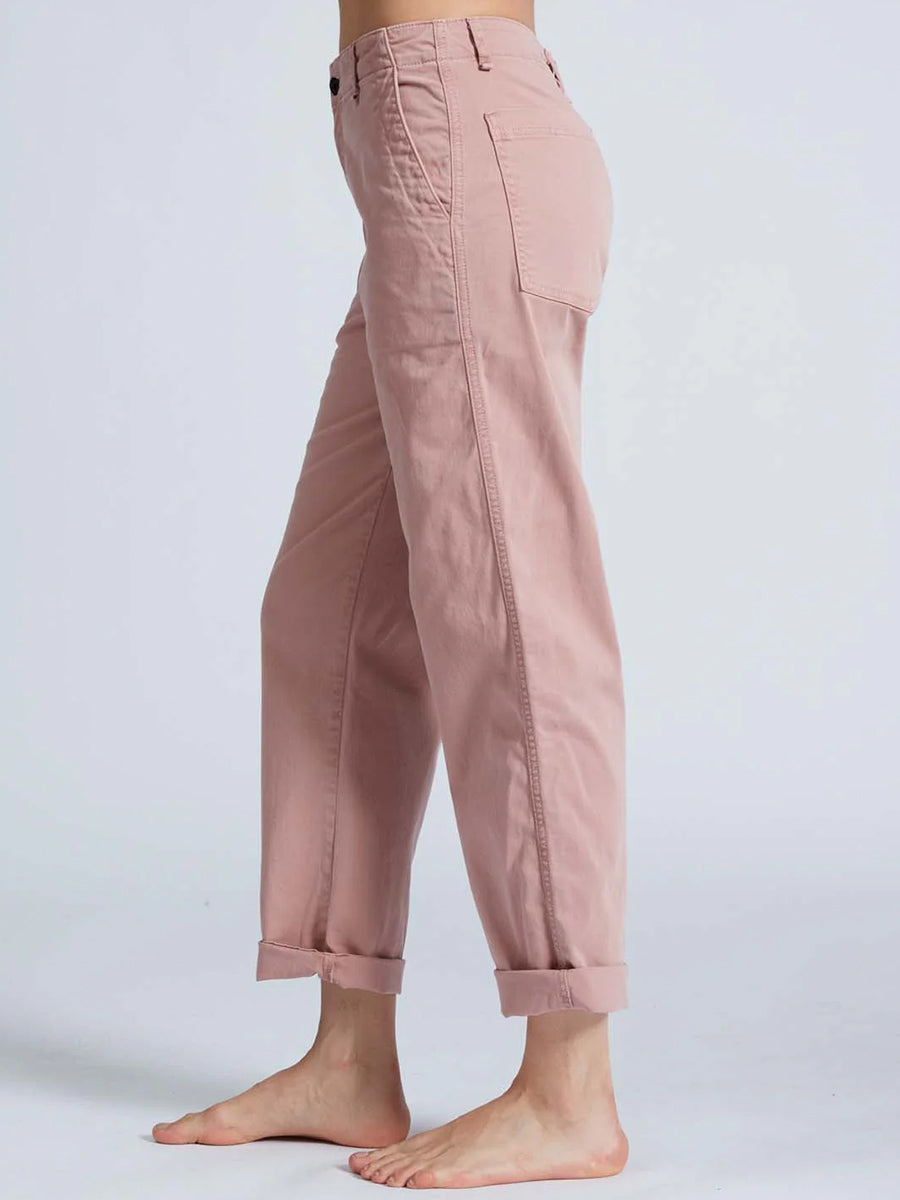 Askk NY | Chino in Washed Dusty Rose