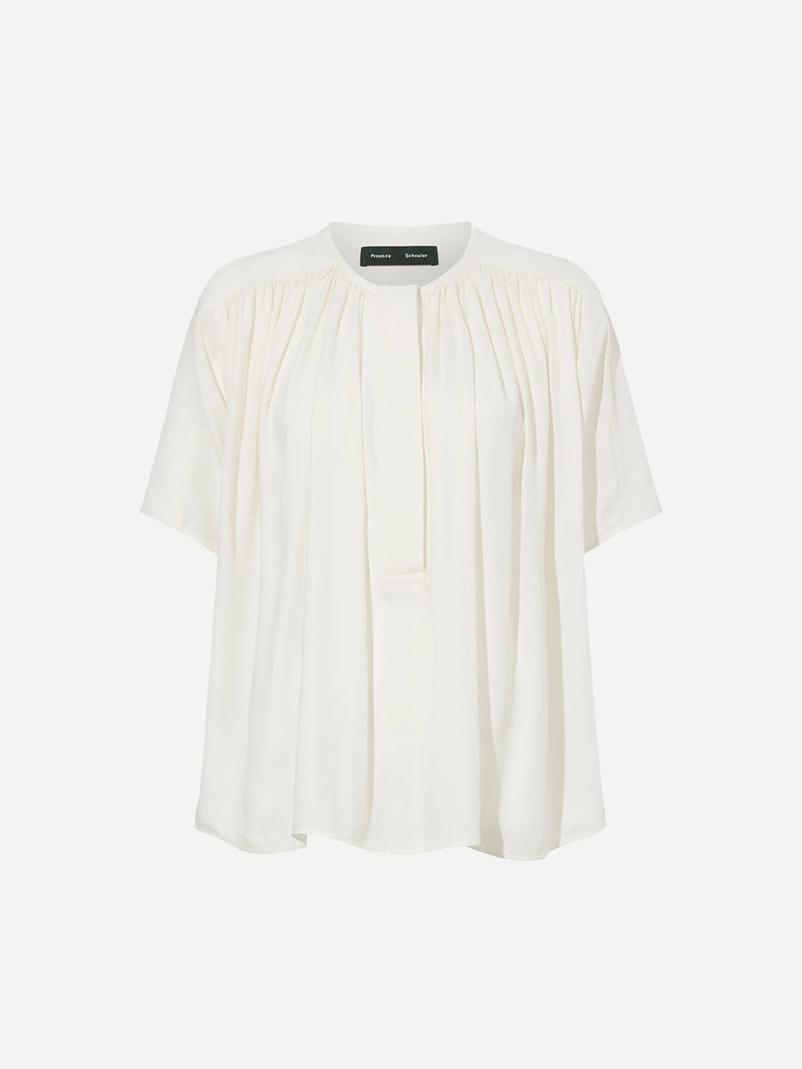 Proenza Schouler | Claire Georgette Top in Cream