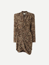 Isabel Marant | Cleora Dress in Leopard