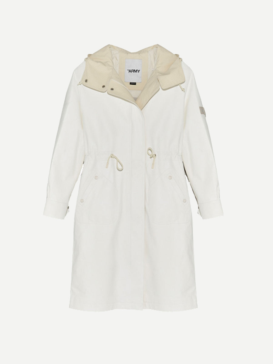 Coat Waterproof in Latte/Cream