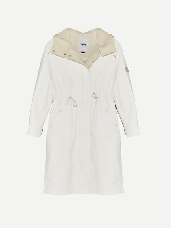 Coat Waterproof in Latte/Cream