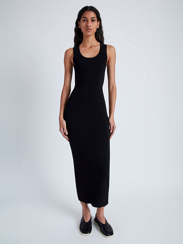 PROENZA SCHOULER WHITE LABEL | Cole Knit Dress in Black