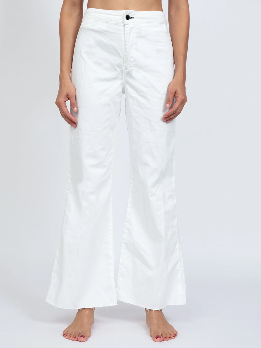 Askk NY | Crop Brighton in Ivory