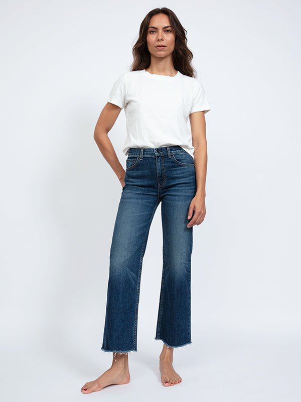 ASKK NY | Crop wide Leg in Chevelle