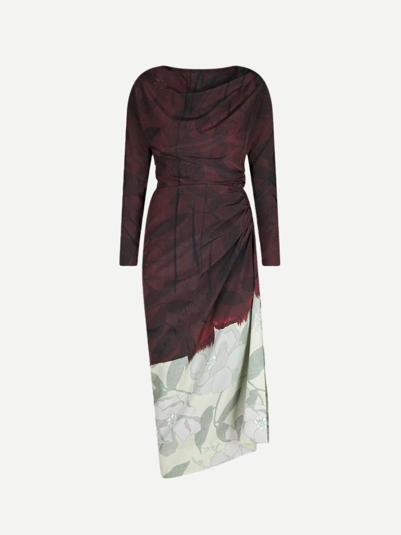 Dries Van Noten | Didi Dress in Brown