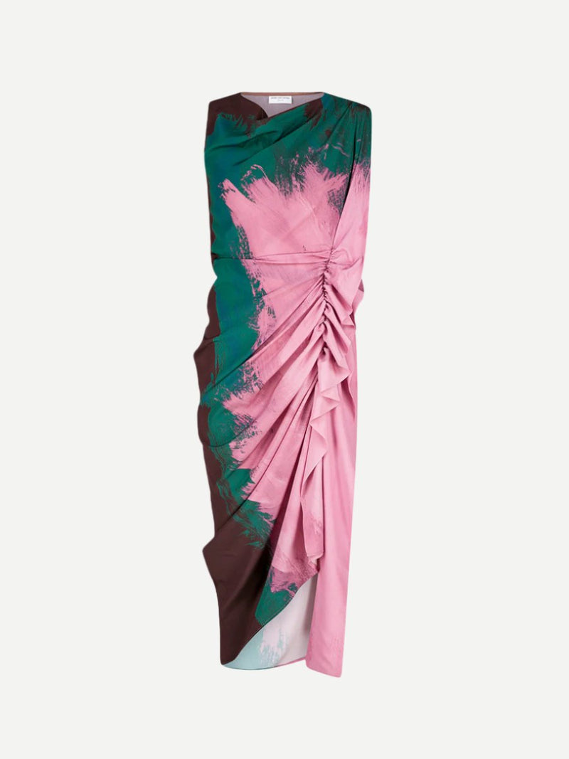 Dries Van Noten | Dinam Dress in Pink