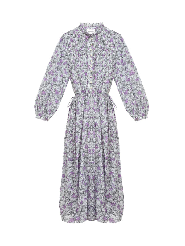 Isabel Marant Etoile | Dalida Dress in Ecru/Lilac