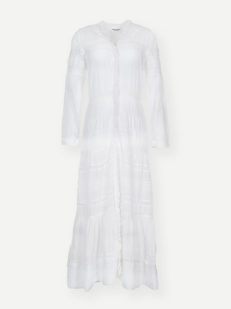 Isabel Marant | Daniva Dress in White