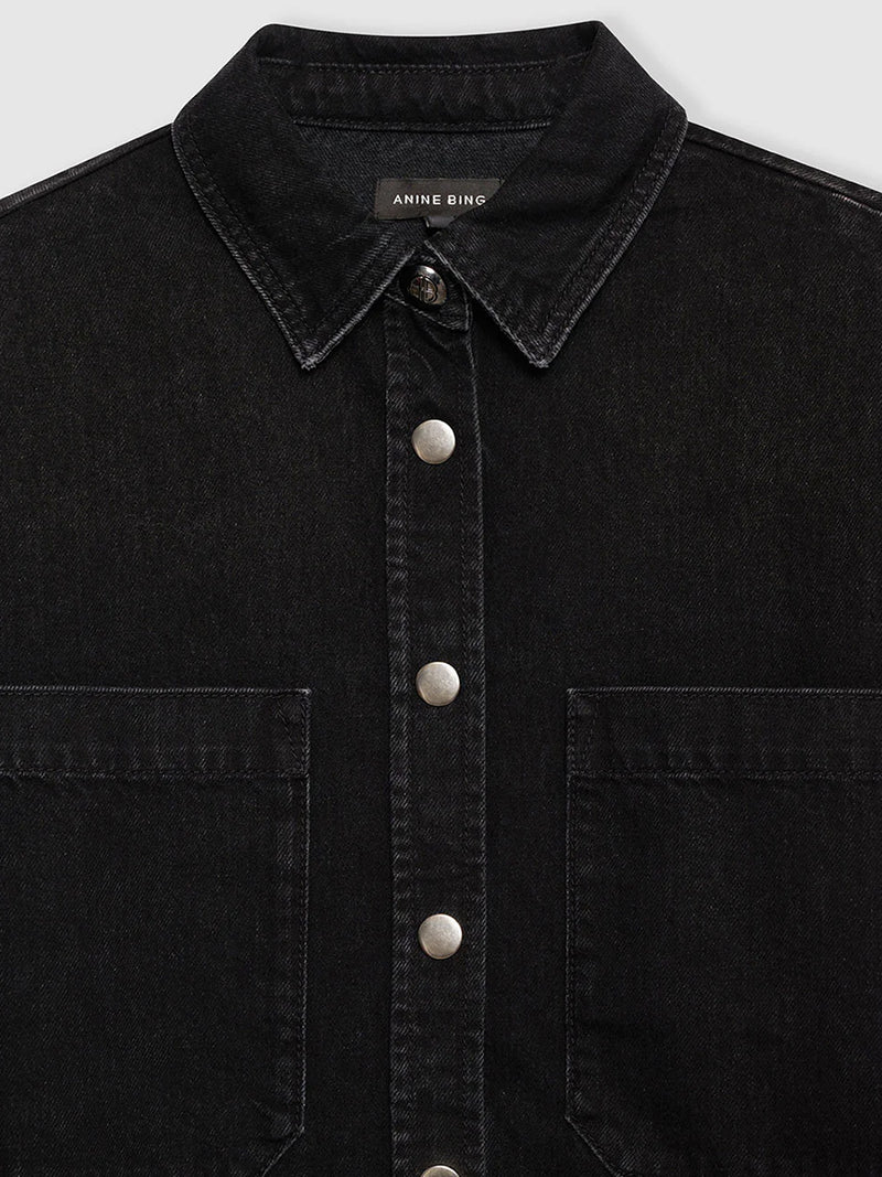 Dante Shirt in Iron Black